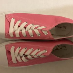 Primark Pink Canvas Sneakers size 10USA